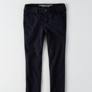 AE Navy Skinny Pant (Long)